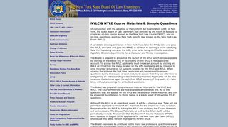 NYLC / NYLE Course Access & Materials - New York State Board of ...