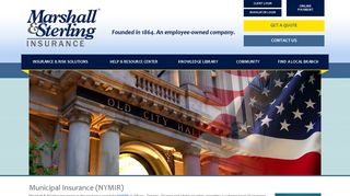 Municipal Insurance (NYMIR) | Marshall & Sterling Insurance