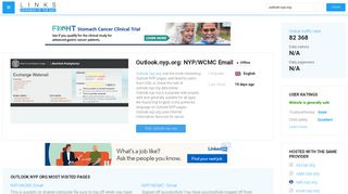 Visit Outlook.nyp.org - NYP/WCMC Email.