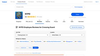 Working as a Crossing Guard at NYPD: Employee Reviews | Indeed.com