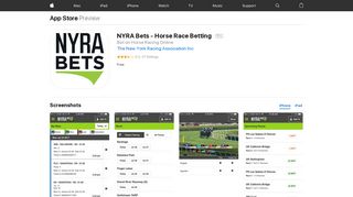 NYRA Bets - Horse Race Betting on the App Store - iTunes - Apple