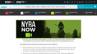 NYRA Now | NYRA - NYRA.com