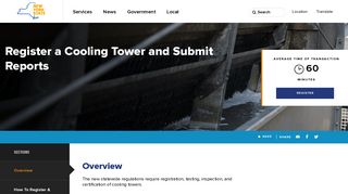 Register a Cooling Tower and Submit Reports | The State of ... - NY.gov