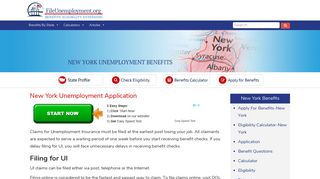 New York Unemployment Application - FileUnemployment.org