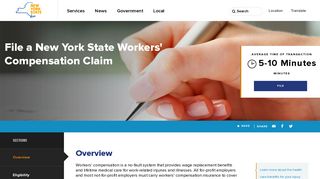 File a New York State Workers' Compensation Claim | The State of ...