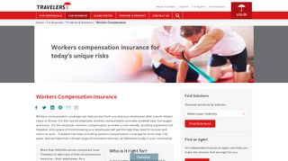 Workers Compensation Insurance | Travelers