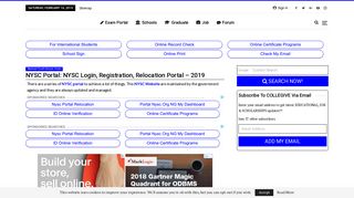NYSC Portal: NYSC Login, Registration, Relocation Portal – 2019