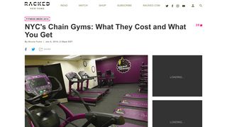 NYC's Chain Gyms: What They Cost and What You Get - Racked NY