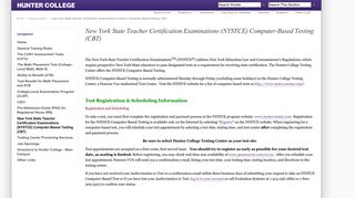 New York State Teacher Certification Examinations (NYSTCE ...