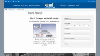 Create Account - NYSUT