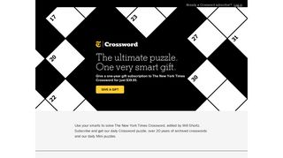 Crosswords & Games - NYTimes.com - The New York Times