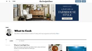 What to Cook - The New York Times