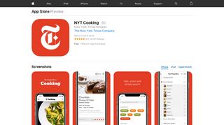 NYT Cooking on the App Store - iTunes - Apple