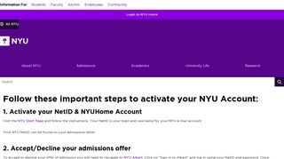 Critical Instructions - NYU