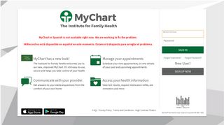 My Chart-My Health - MyChart - Login Page