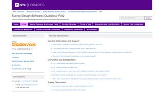 Survey Design Software (Qualtrics) - NYU Libraries Research Guides