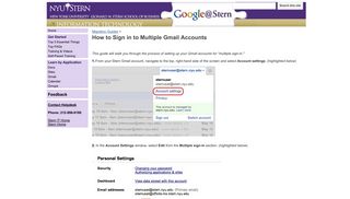 How to Sign in to Multiple Gmail Accounts - <span class=