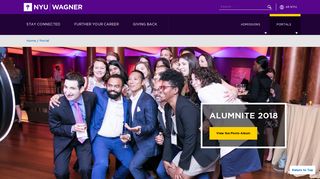 Alumni Portal | NYU Wagner