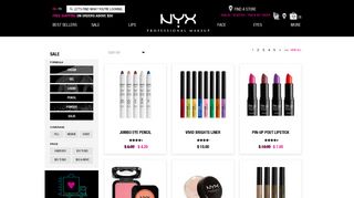 Sale | NYX Professional Makeup Canada - NYX Cosmetics