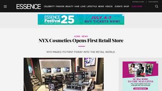 NYX Cosmetics Opens First Retail Store - Essence