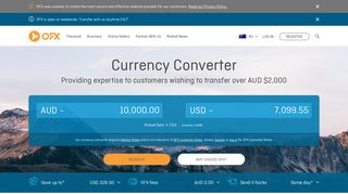 Currency Converter & Free Live Exchange Rate Calculator | OFX