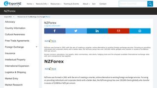 NZForex - ExportNZ