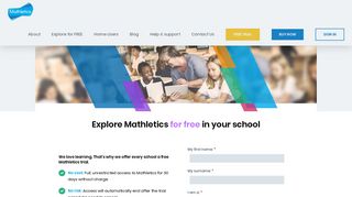 Mathletics Sign Up | Access Free Trial | Mathletics Trial