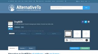 DogNZB Alternatives and Similar Websites and Apps - AlternativeTo ...