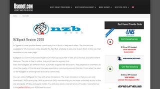 NZBgeek Review 2018 - Best NZB List - Latest NZB - Usenet.com