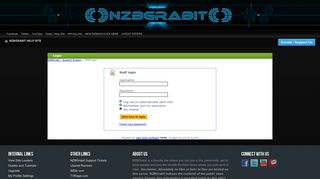 NZBGrabit - Help Desk - Staff login