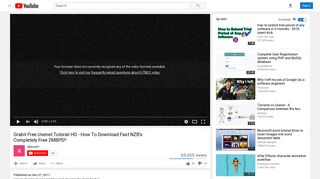 Grabit Free Usenet Tutorial HD - How To Download Fast NZB's ...