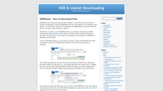 NZBPlanet – How to Download Files - TechSono Engineering, Inc.