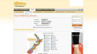 Full Search - NZDating - New Zealands premier NZ dating and ...