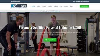 NZIHF | Become a Qualified Personal Trainer | NZQA & REPs