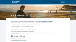 Online services | NZ Transport Agency