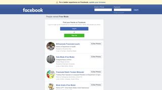 Free Mode Profiles | Facebook
