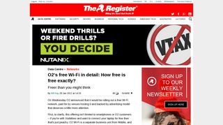 O2's free Wi-Fi in detail: How free is free exactly? • The Register
