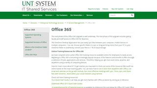 Office 365 | UNT SYSTEM