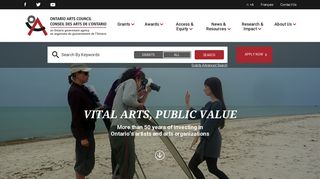 The Ontario Arts Council (OAC)