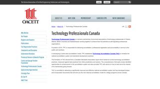 OACETT - Technology Professionals Canada