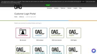 Customer Login Portal - OAG