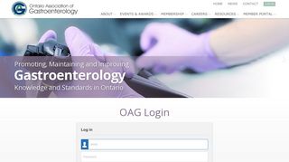 Log in - Ontario Association of Gastroenterology