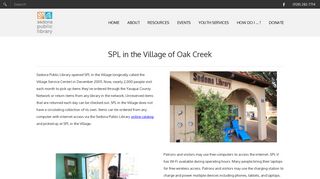 SPL in the Village - Sedona Public Library