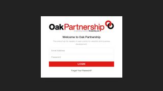 Login | Oak Partnership | Oak Partnership