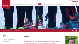 Hockey | Oakham School