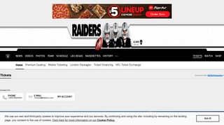 Tickets | Raiders.com - Oakland Raiders