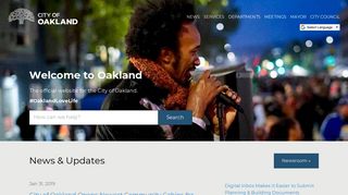 City of Oakland | Homepage