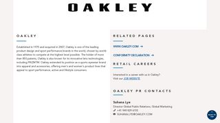 Oakley | Luxottica