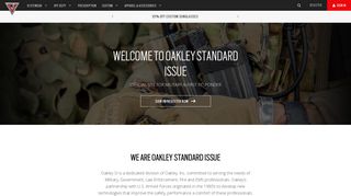Oakley Military & Government Sales