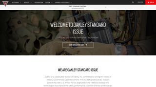 Oakley Military & Government Sales